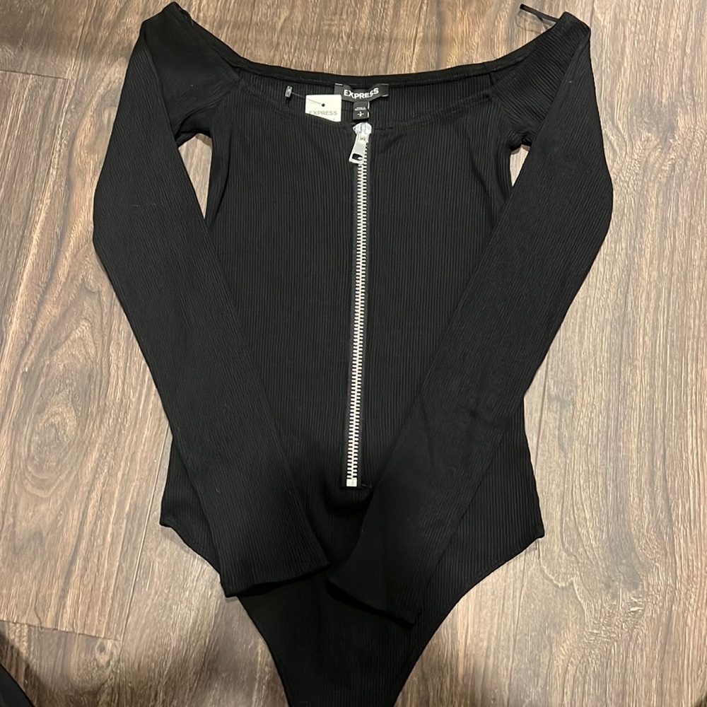 BNWT Black bodysuit